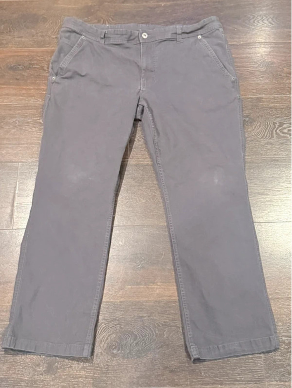 Eddie Bauer Men’s Carpenter Pants 38x30 Gray Workwear 1558